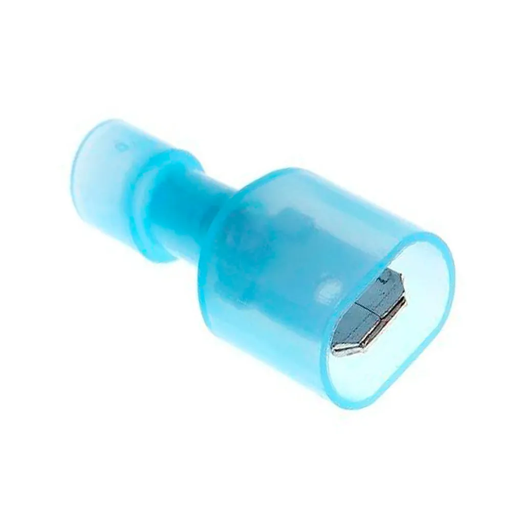 [MDFN2-250] Terminal Macho Nylon Aislado – 14-16 AWG Azul (100 und)